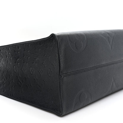 Louis Vuitton Empreinte Monogram Giant Onthego GM Black 8 of 11