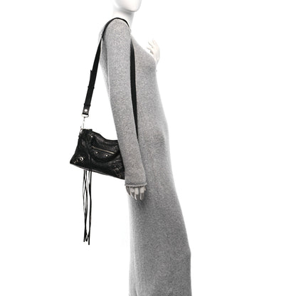Balenciaga Agneau Classic Silver Hardware Mini City Black 2 of 11