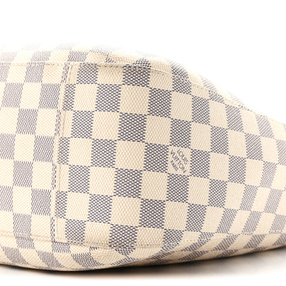 Louis Vuitton Damier Azur Slouchy MM 9 of 9