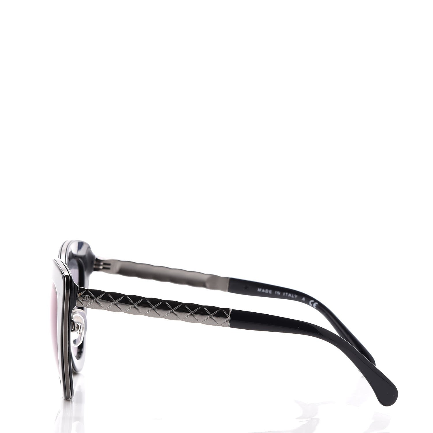 Chanel Cat Eye Quilted Sunglasses 5368 Blue 2 of 9