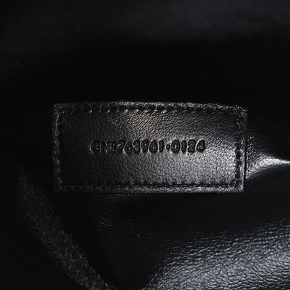 Saint Laurent Lambskin Gabby Mini Bucket Bag Black 7 of 9