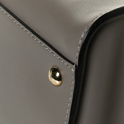 Fendi Vitello Seta Plexiglass Tortoise Medium Peekaboo Iconic Satchel Tortora 11 of 13