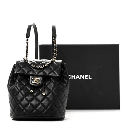 Chanel Caviar Quilted Mini Urban Spirit Backpack Black 11 of 11