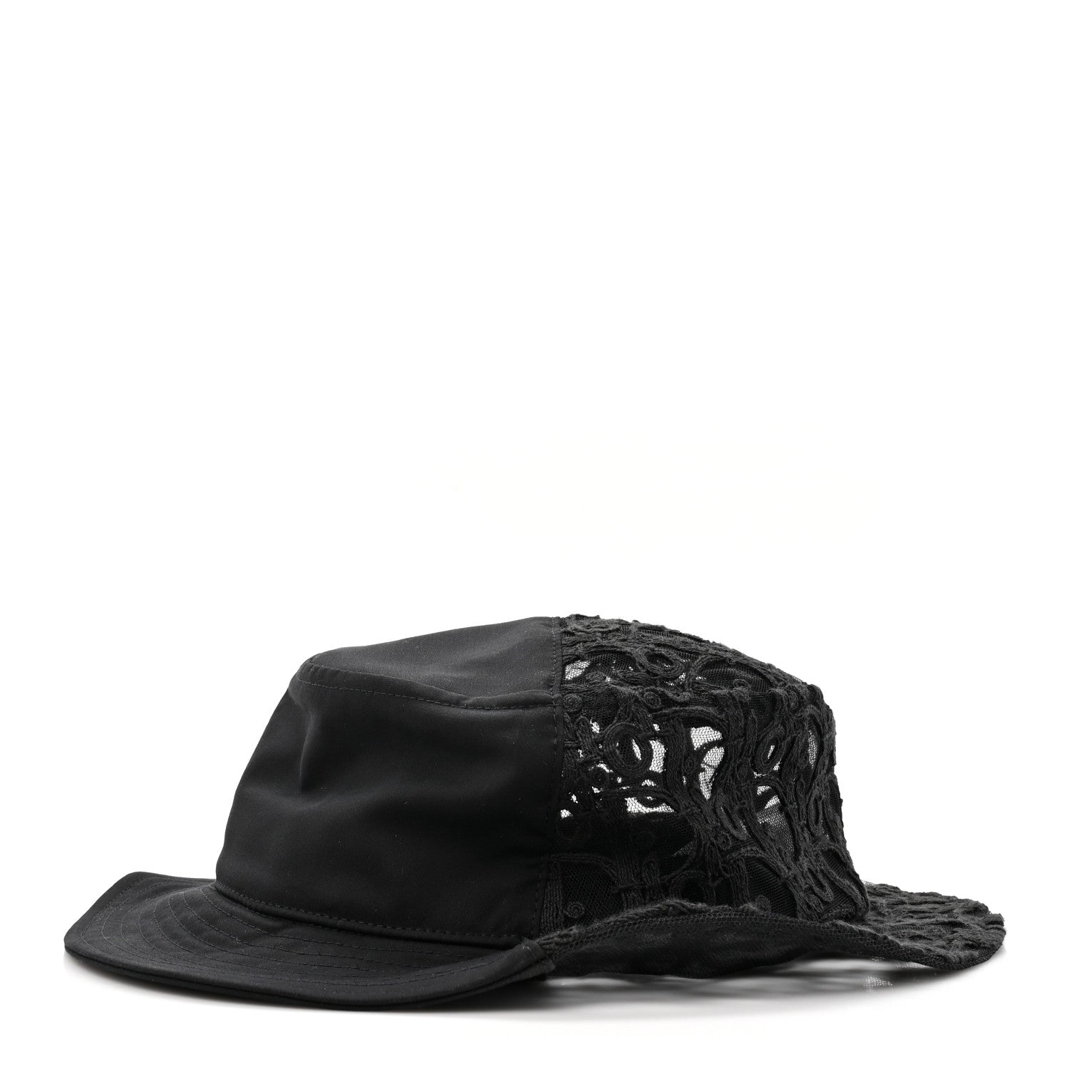 Christian Dior Oblique Woven B Dior Bucket Hat L Black 6 of 8