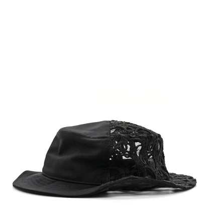 Christian Dior Oblique Woven B Dior Bucket Hat L Black 6 of 8
