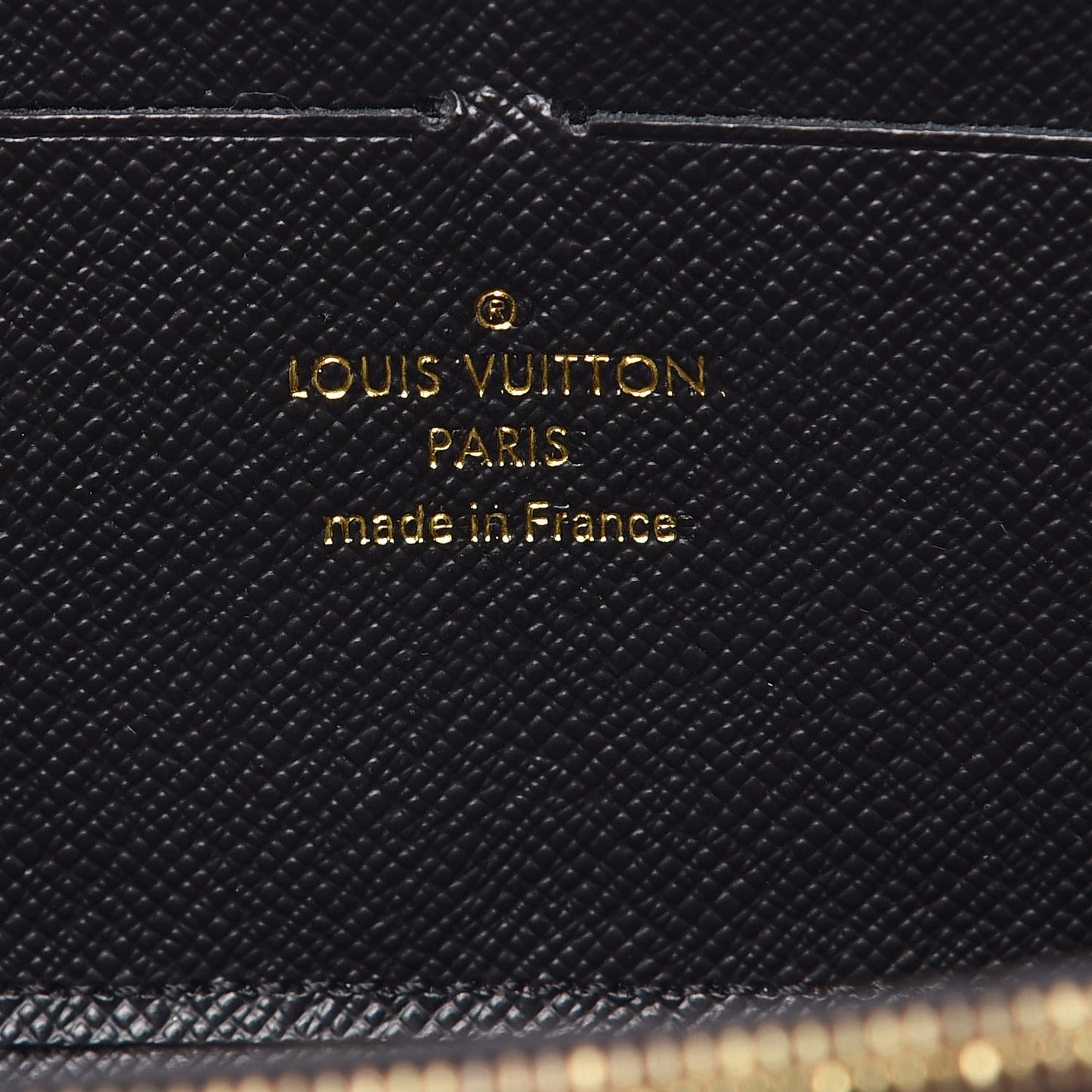Monogram Zippy Retiro Wallet Black