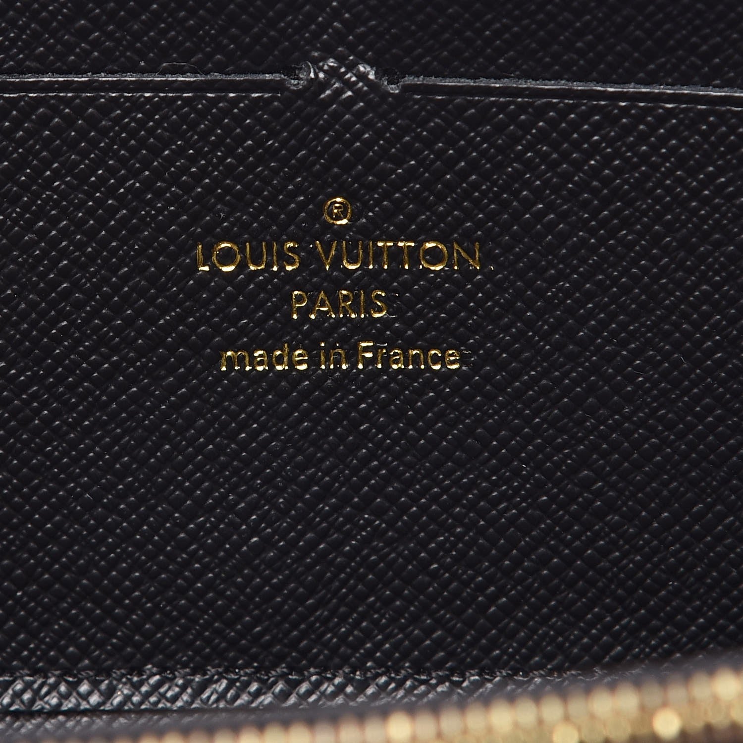 Louis Vuitton Monogram Zippy Retiro Wallet Black 6 of 11