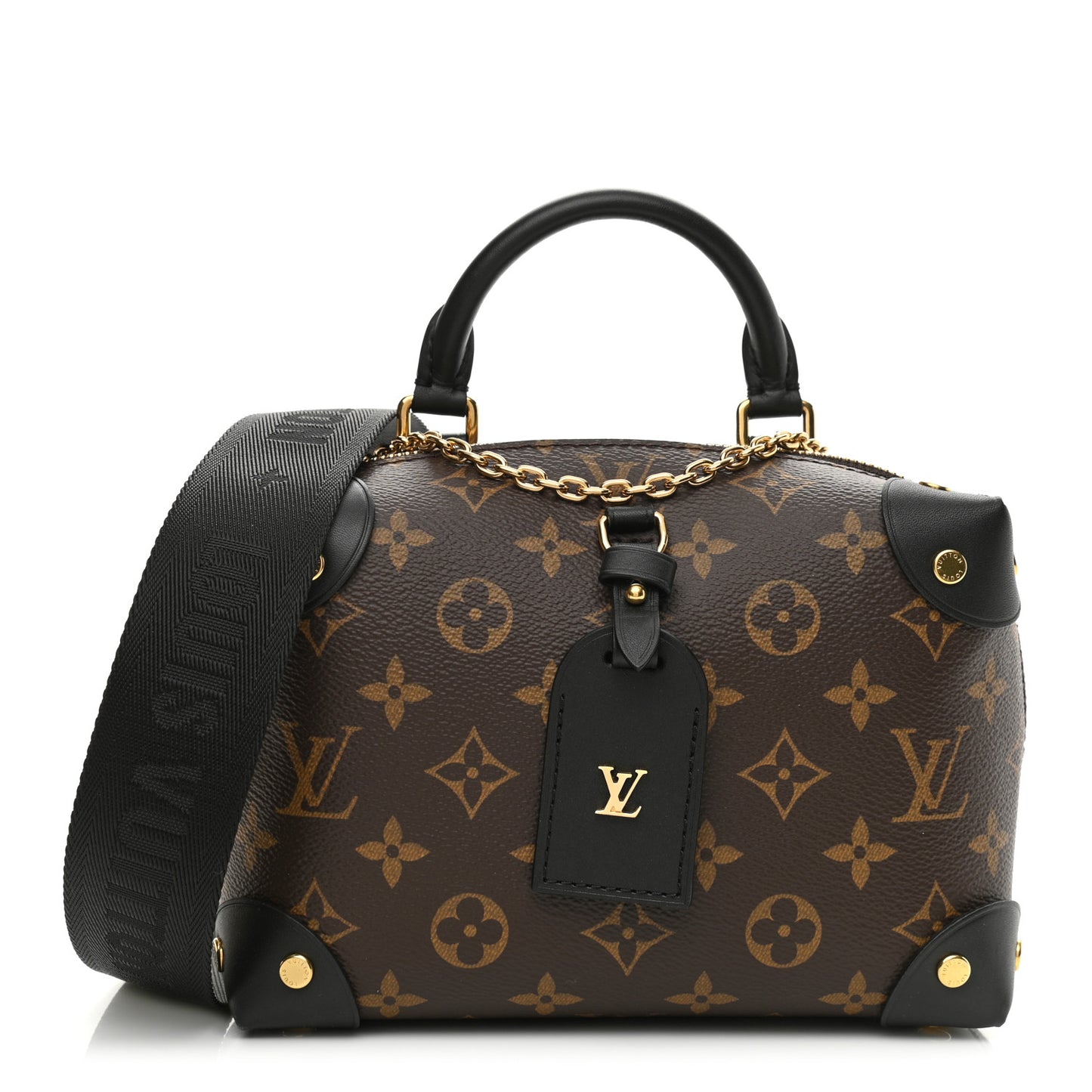 Monogram Petite Malle Souple Black