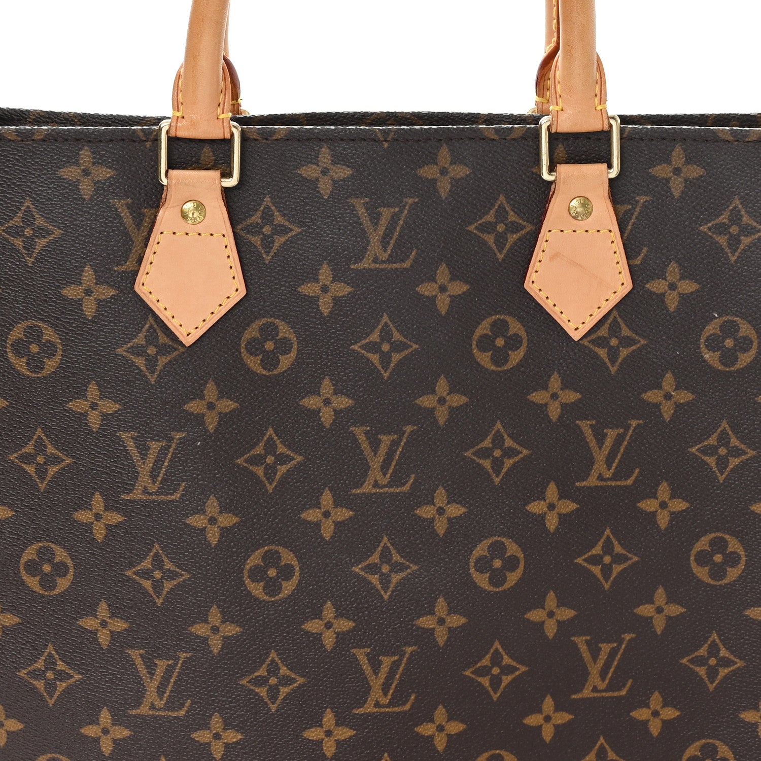 Louis Vuitton Monogram Sac Plat 7 of 11