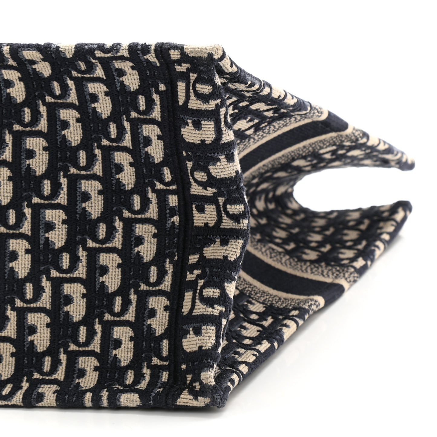 Oblique Large Book Tote Blue Multicolor