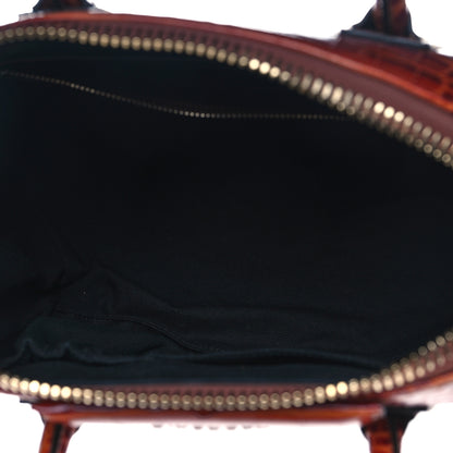 Givenchy Calfskin Crocodile Embossed Small Antigona Cognac 5 of 10