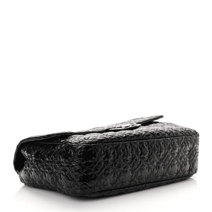 Chanel Vinyl Rock In Moscow Single Flap Black 4 of 10