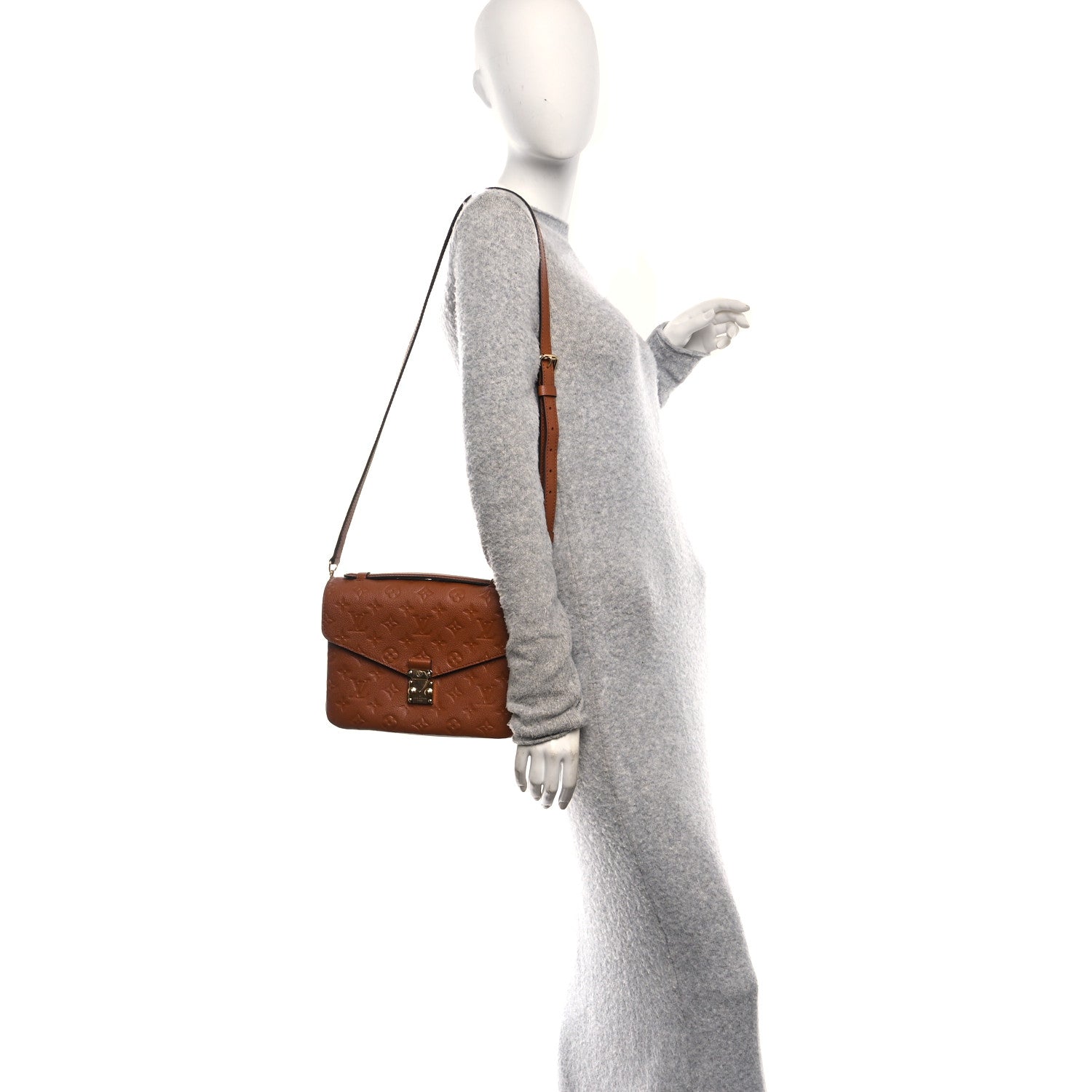 Louis Vuitton Empreinte Pochette Metis Cognac 2 of 10