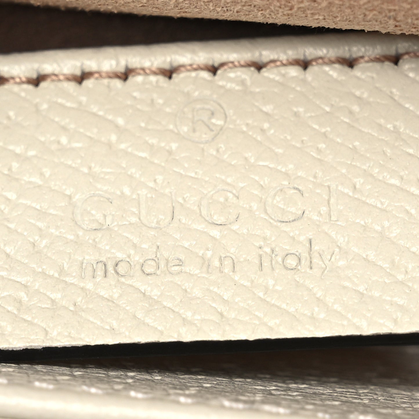 GG Supreme Monogram Flora Web Small Ophidia Chain Shoulder Bag White
