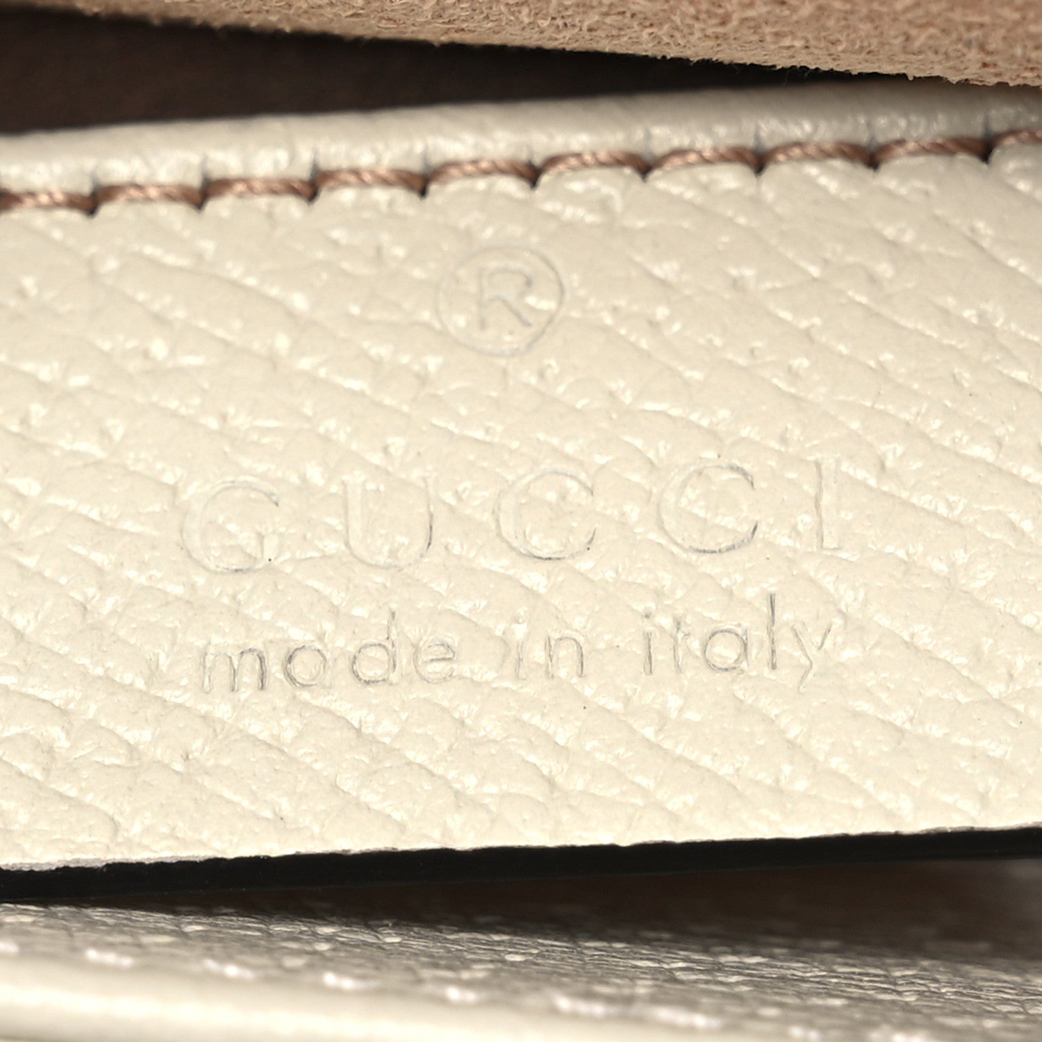 Gucci GG Supreme Monogram Flora Web Small Ophidia Chain Shoulder Bag White 7 of 11