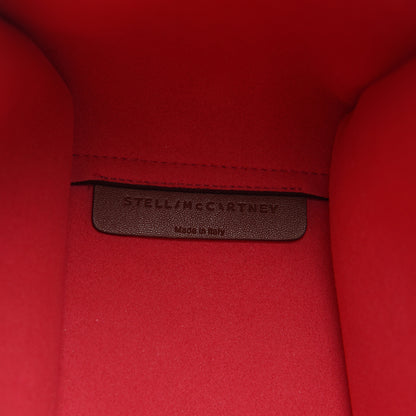Stella McCartney Eco Alter Nappa Perforated Logo Satchel Cinnamon 6 of 9