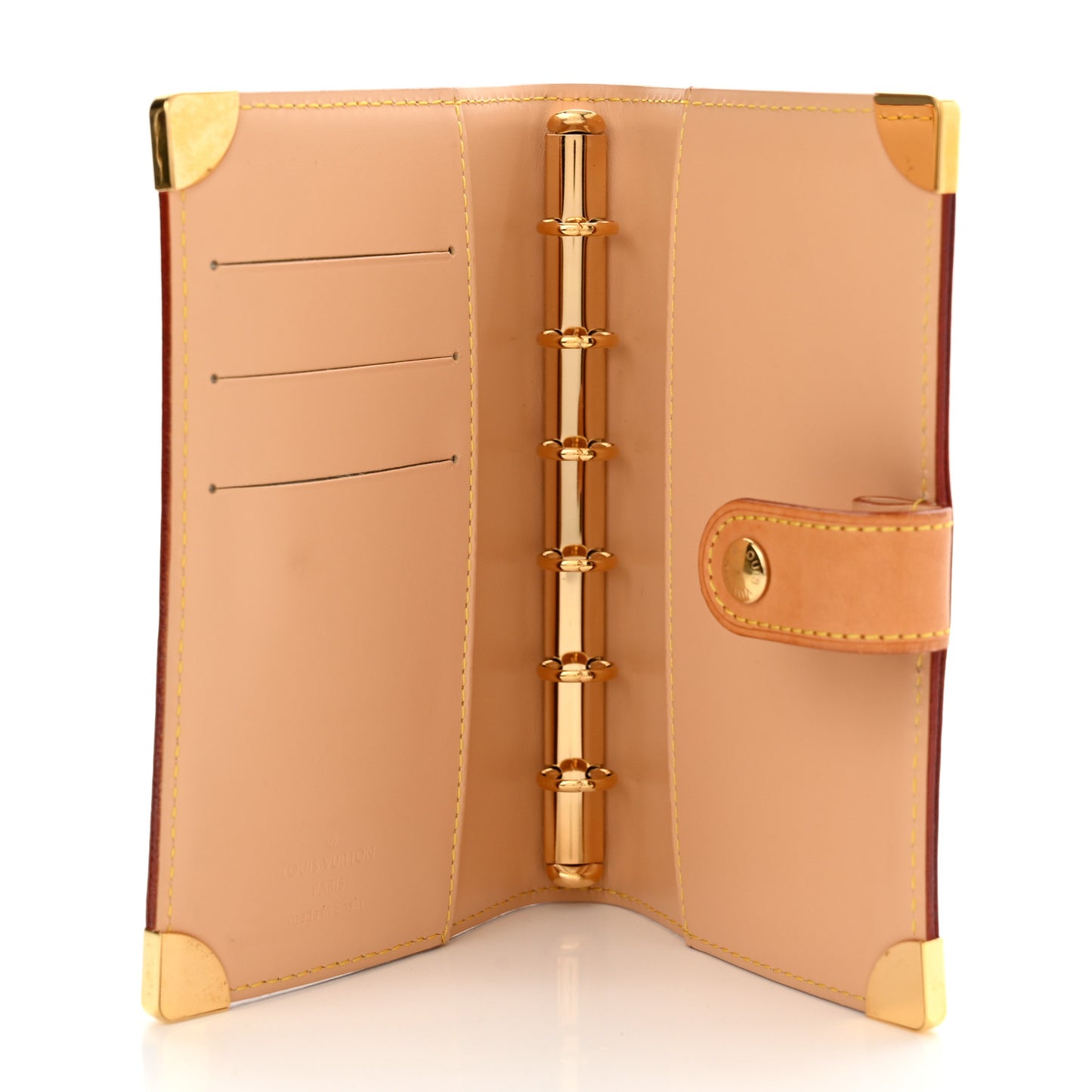 Monogram Multicolor Small Ring Agenda Cover White