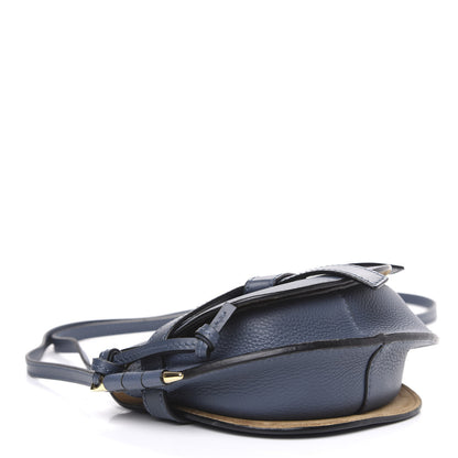 Loewe Grained Calfskin Mini Gate Crossbody Bag Steel Blue 3 of 8