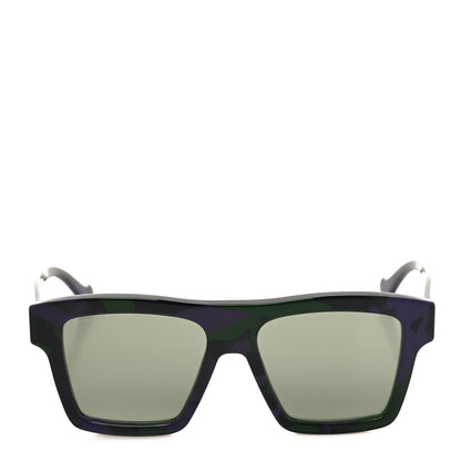 Gucci Acetate Rectangle Sunglasses GG0962S Black 2 of 8