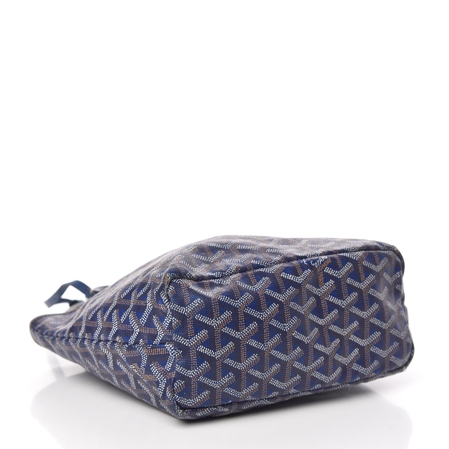 Goyard Saint Louis Junior Jr PM Tote Blue 5 of 26