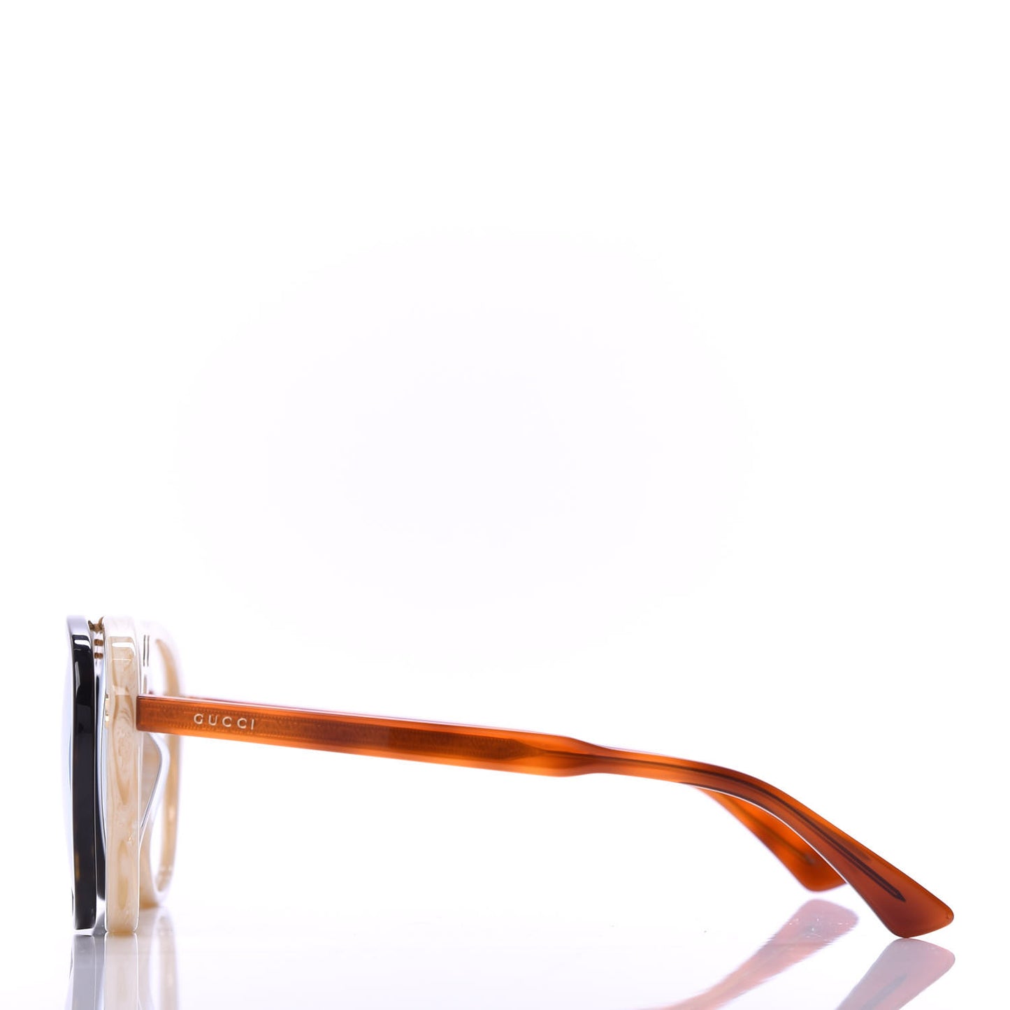 Aviator Flip Up Sunglasses GG0087S Havana