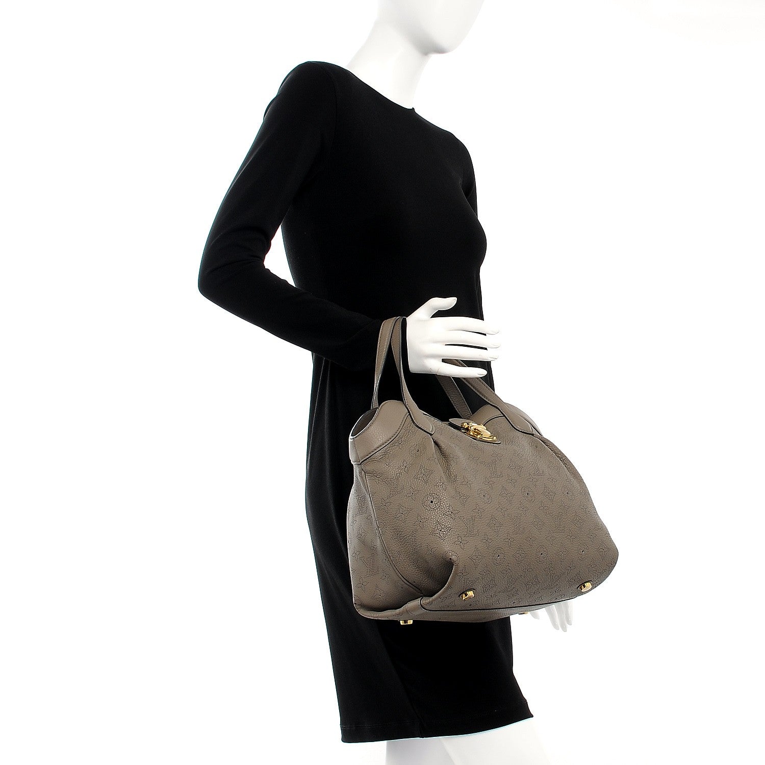 Louis Vuitton Mahina Cirrus PM Taupe 2 of 7