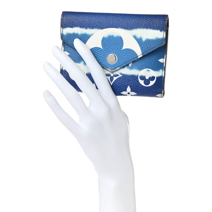 Louis Vuitton Monogram Escale Victorine Wallet Blue 2 of 12