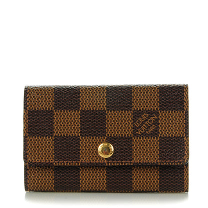Louis Vuitton Damier Ebene Multicles 6 Key Holder 1 of 7
