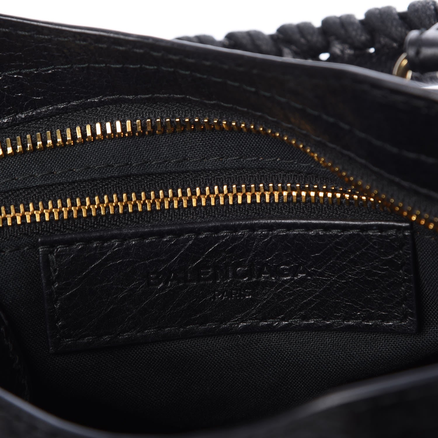 Balenciaga Agneau Giant 12 Gold Hardware Mini City Black 7 of 9