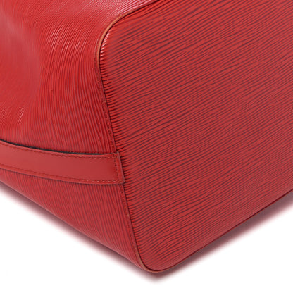 Louis Vuitton Epi Petit Noe Castillan Red 6 of 8