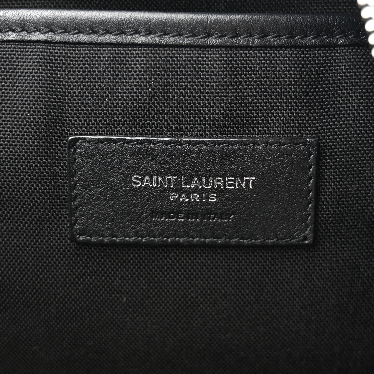 Saint Laurent Canvas Cit-E Backpack Black 6 of 17