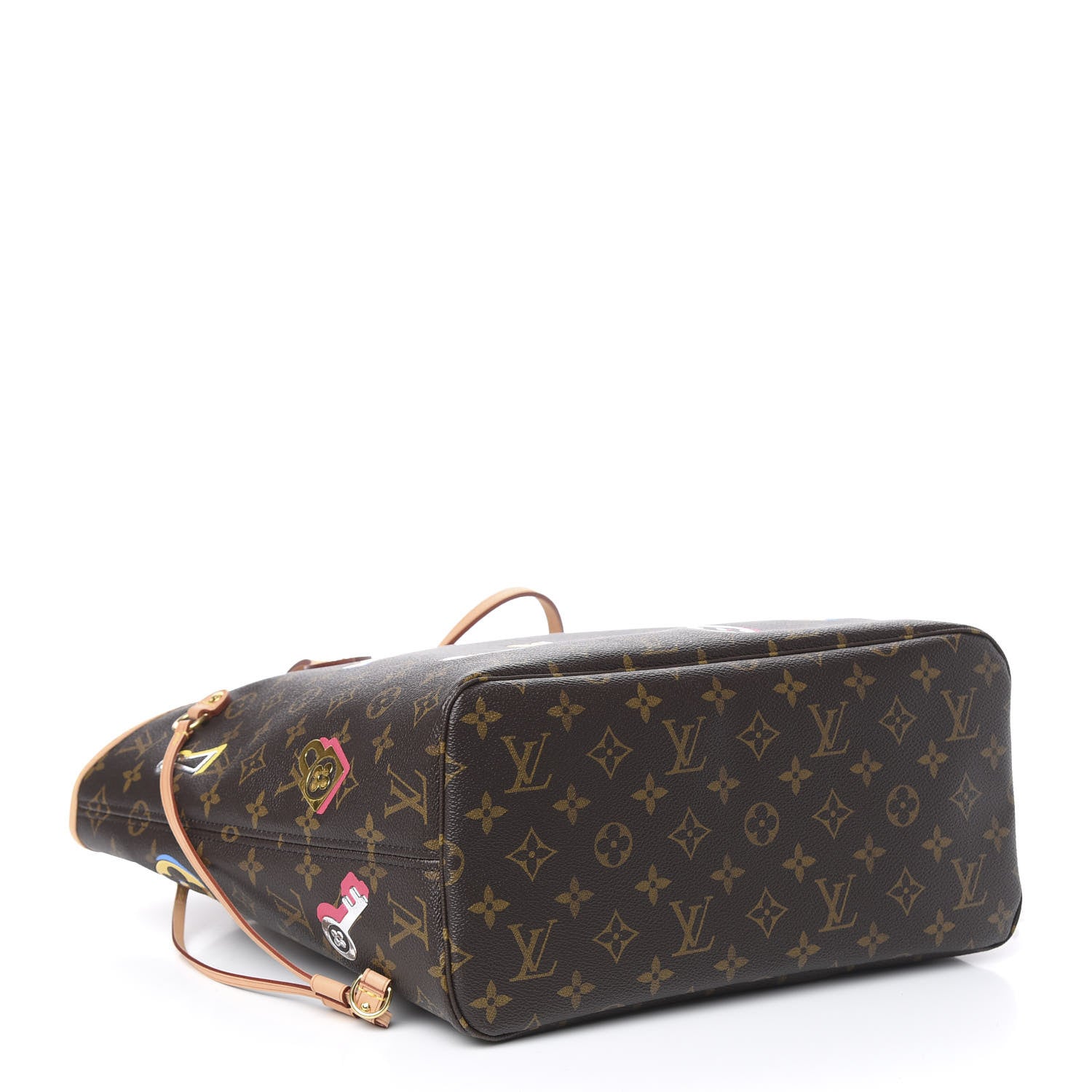 Louis Vuitton Monogram Love Locks Neo Neverfull MM 4 of 10