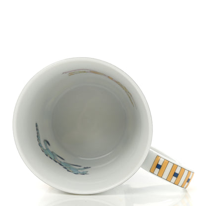 Hermes Porcelain Epopee Mug 4 of 7