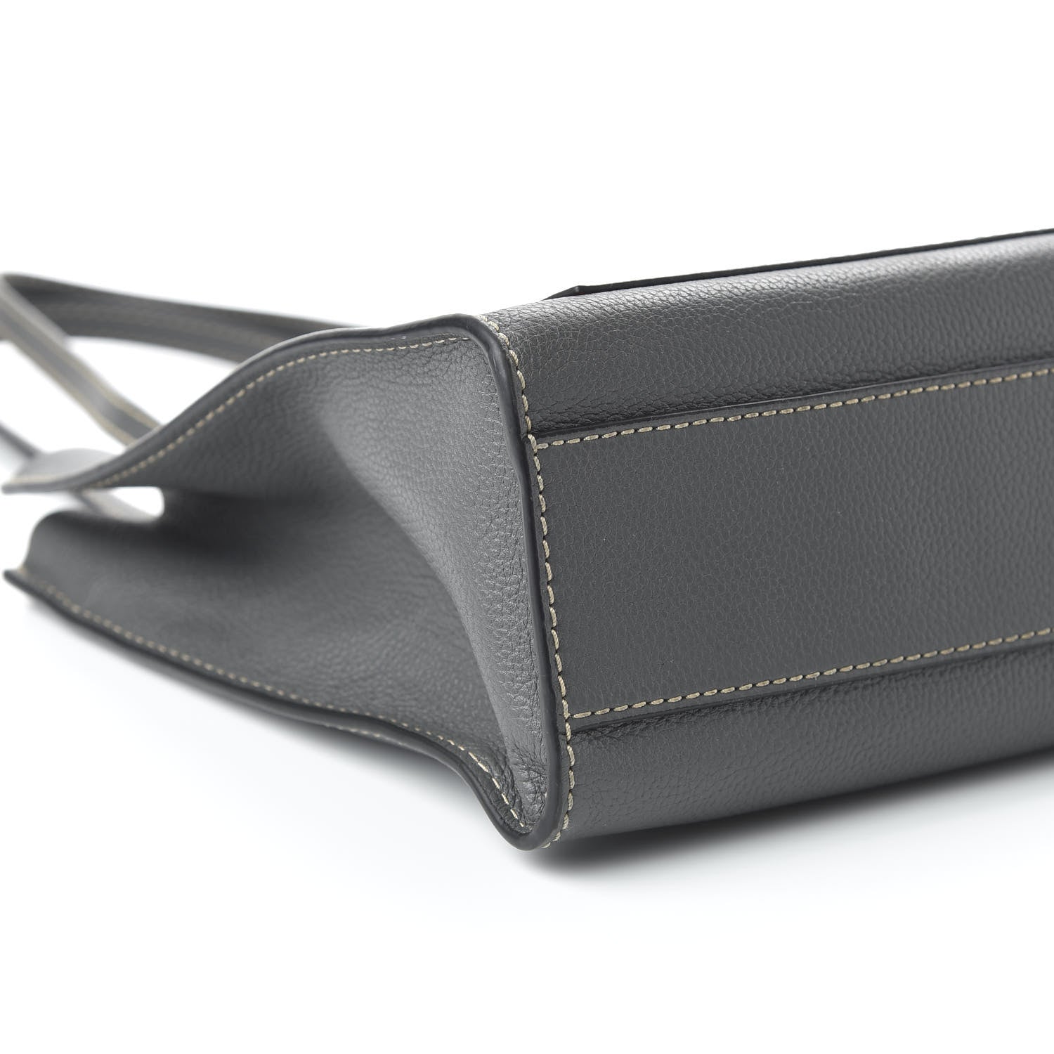 Marc Jacobs Grained Calfskin Medium Grind T Pocket Tote Grey 6 of 9