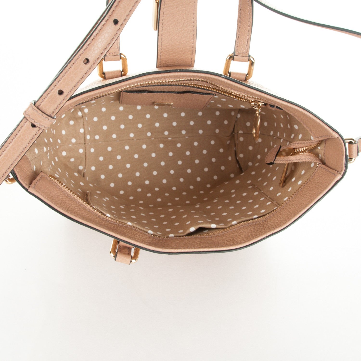 Dolce & Gabbana Pebbled Calfskin Small Tote Nude 5 of 7