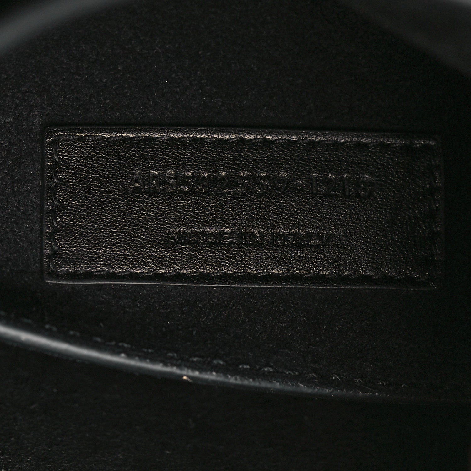 Saint Laurent Lambskin Amalia Flap Shoulder Bag Black 7 of 9
