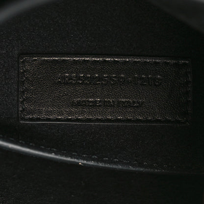 Saint Laurent Lambskin Amalia Flap Shoulder Bag Black 7 of 9