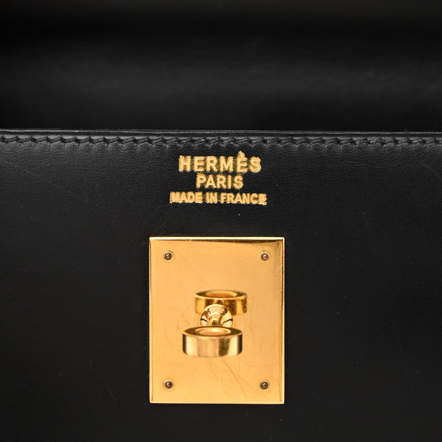 Hermes Box Kelly Sellier 35 Black 5 of 11