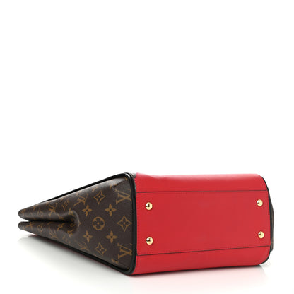 Louis Vuitton Calfskin Monogram Kimono Tote Cherry 4 of 9