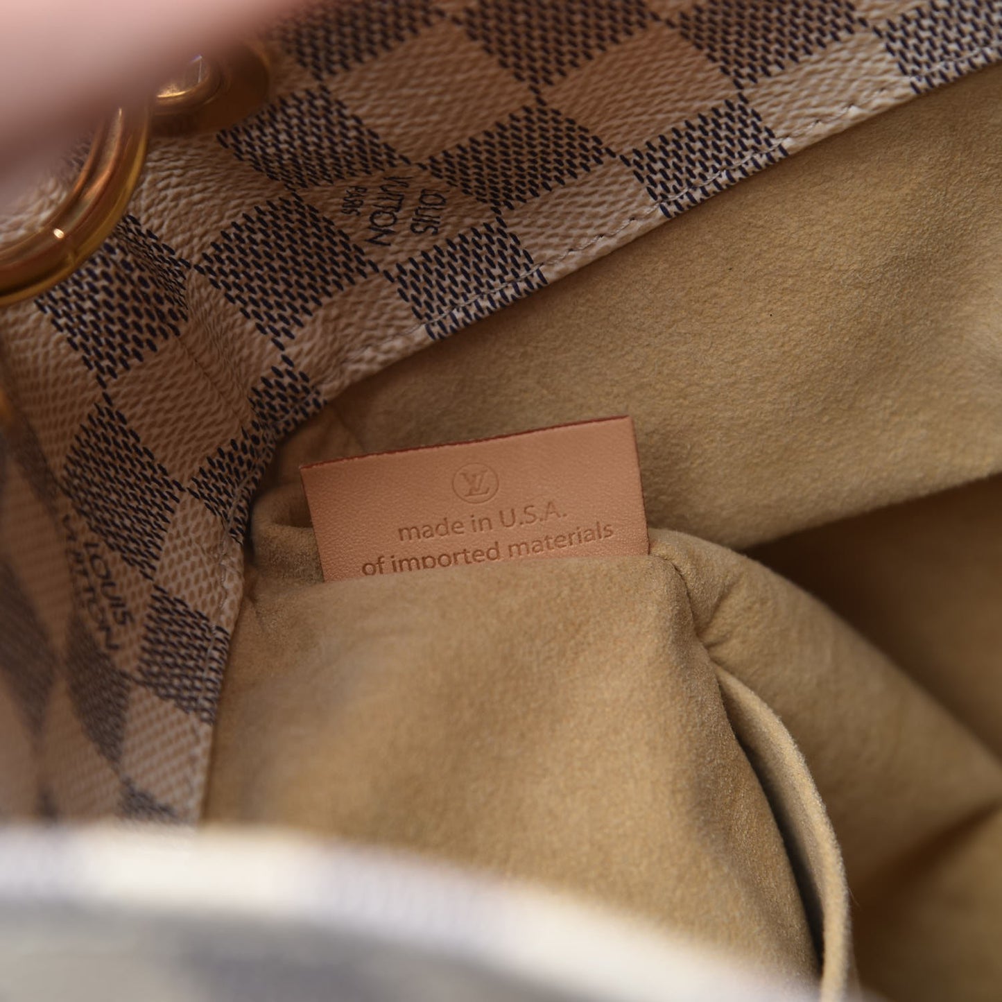 Damier Azur Artsy MM