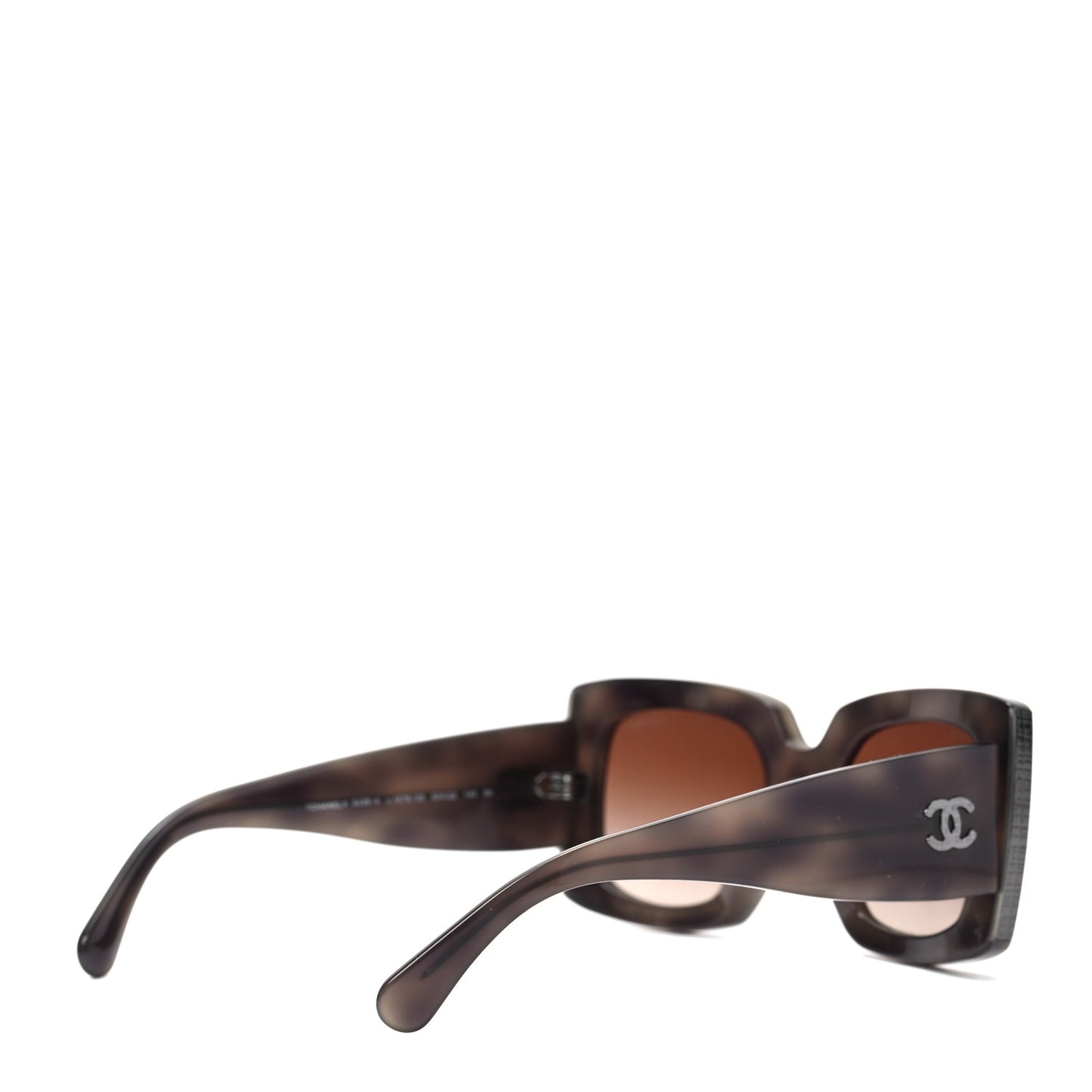 Acetate Rectangle Sunglasses 5435-A Tortoise