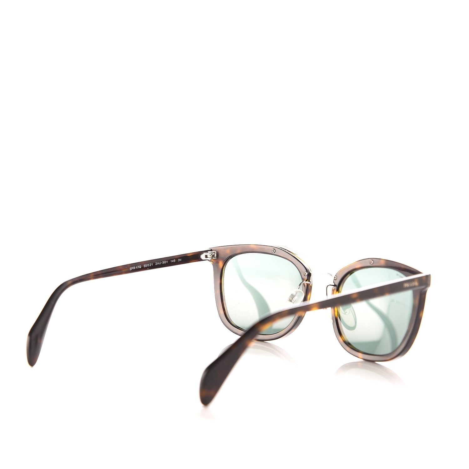 Prada Society Sunglasses SPR 17Q Havana 4 of 8