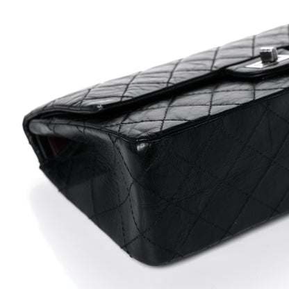 Chanel Aged Calfskin Quilted 2.55 Reissue 226 Flap Black 9 of 13