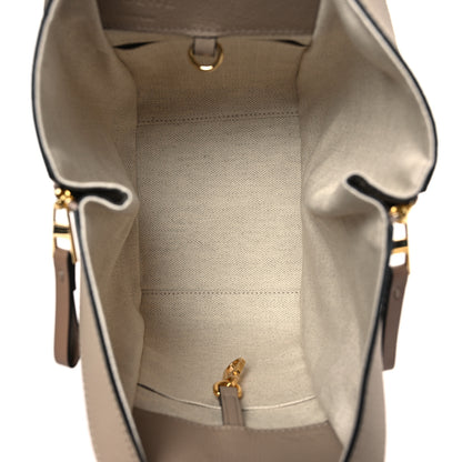 Loewe Soft Grained Calfskin Compact Hammock Shoulder Bag Sand 5 of 9