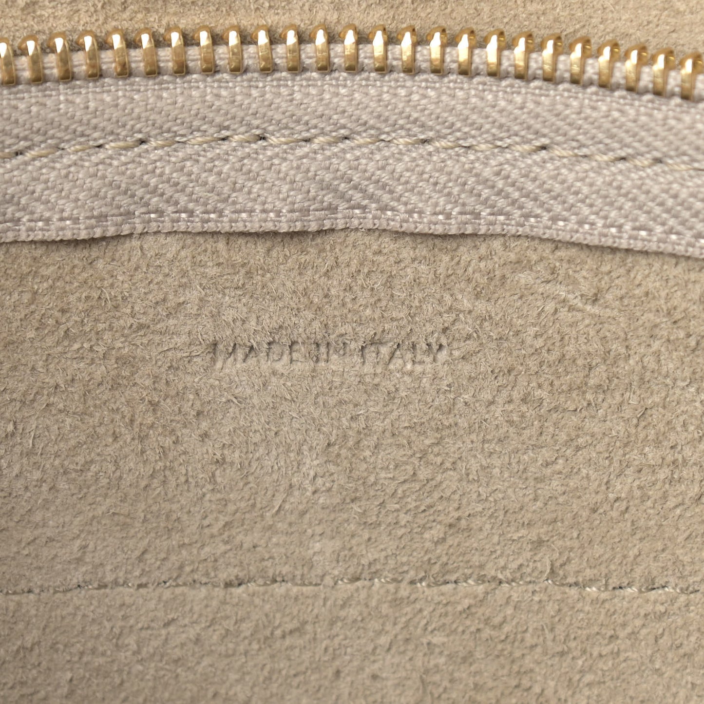 Grained Calfskin Nano Belt Bag Light Taupe