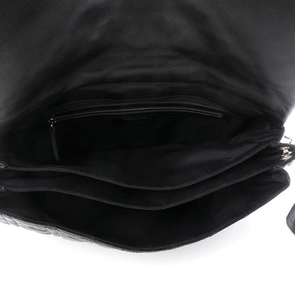 Christian Dior Lambskin Cannage Large New Lock Flap Black 5 of 7