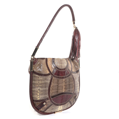 Gucci Exotic Patchwork Britt Medium Shoulder Bag 3 of 7