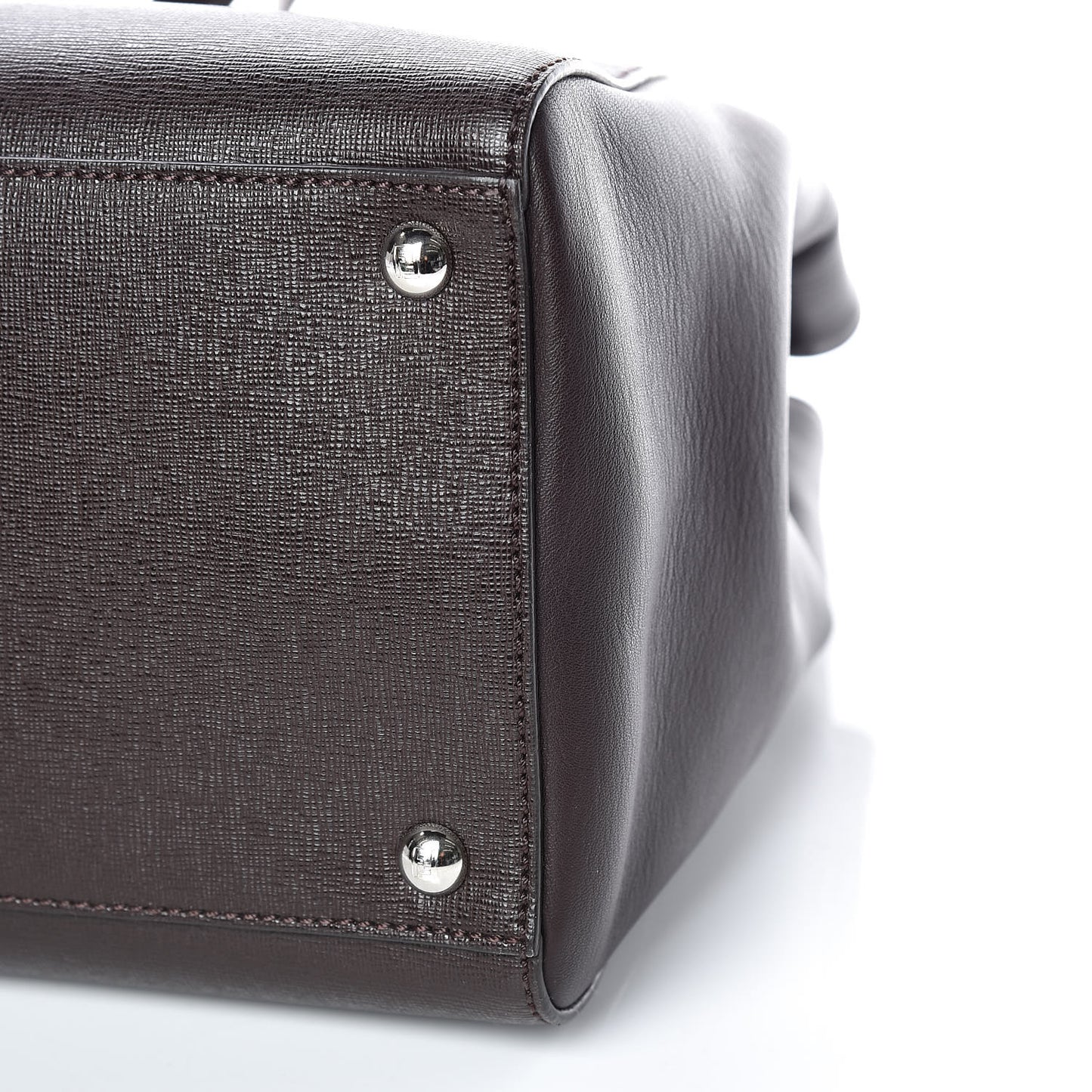 Vitello Elite Regular 2Jours Tote Caffe Noir