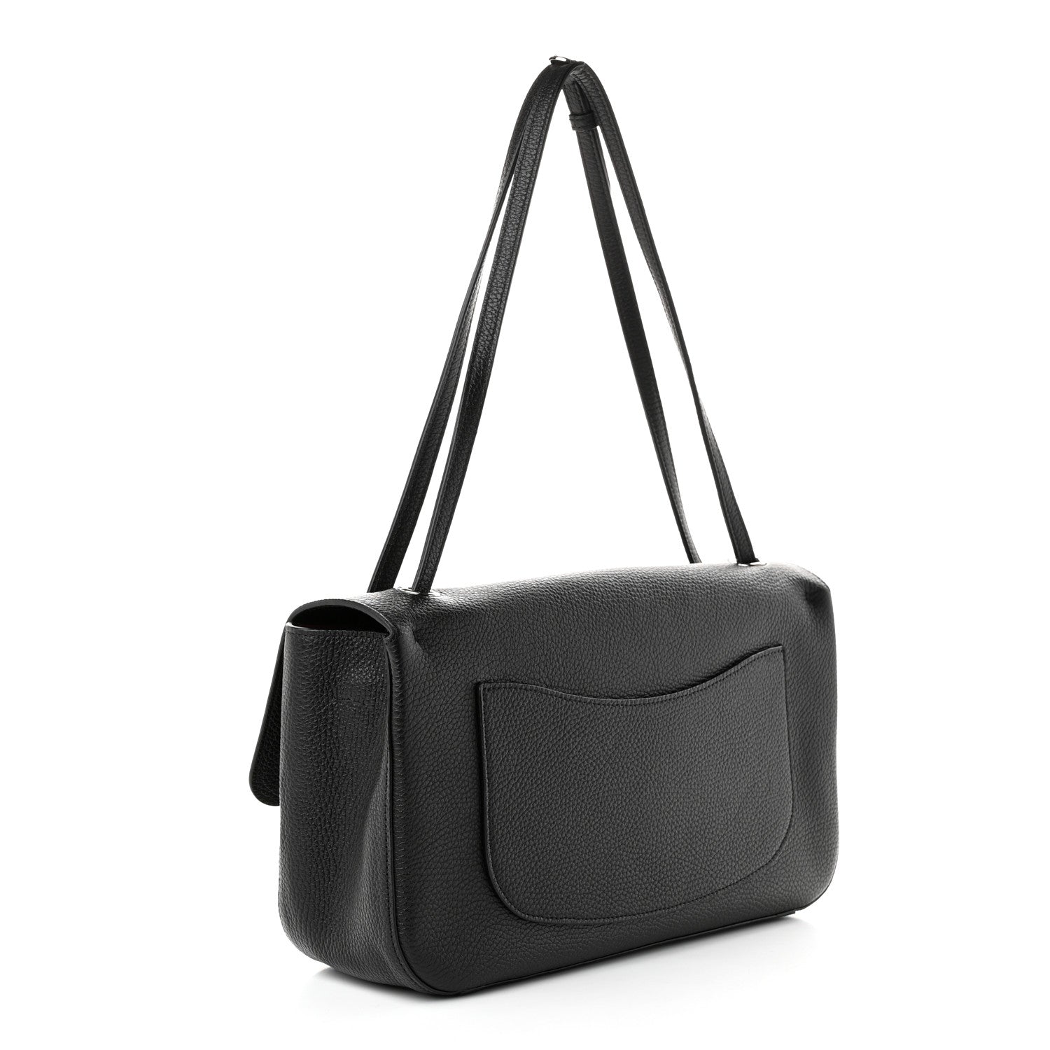 Chanel Grained Calfskin Small Souplissimo Maxi Flap Black 2 of 10