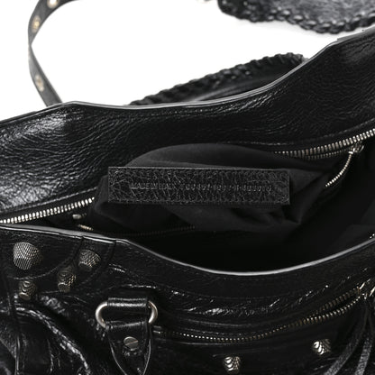 Balenciaga Agneau Arena Neo Cagole City Handbag Black 7 of 11